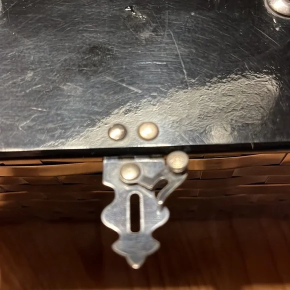 Vintage Dorset Rex fifth avenue bag from the 50s. Metal! Basket weave - Picture 12 of 15